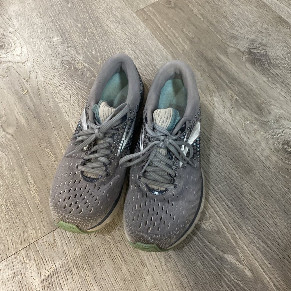 Brooks Womens Glycerin 17 1202831B070 Gray Running Shoes Sneakers Size 8 B - Picture 6 of 9